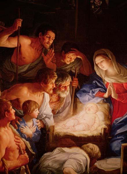 Guido Reni Adoration of the shepherds oil painting picture